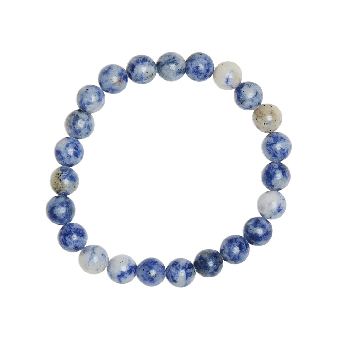 Ambarya Insight - Sodalite Mala Bead bracelet on white background
