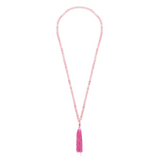 Rose Quartz Mala Bead Necklace